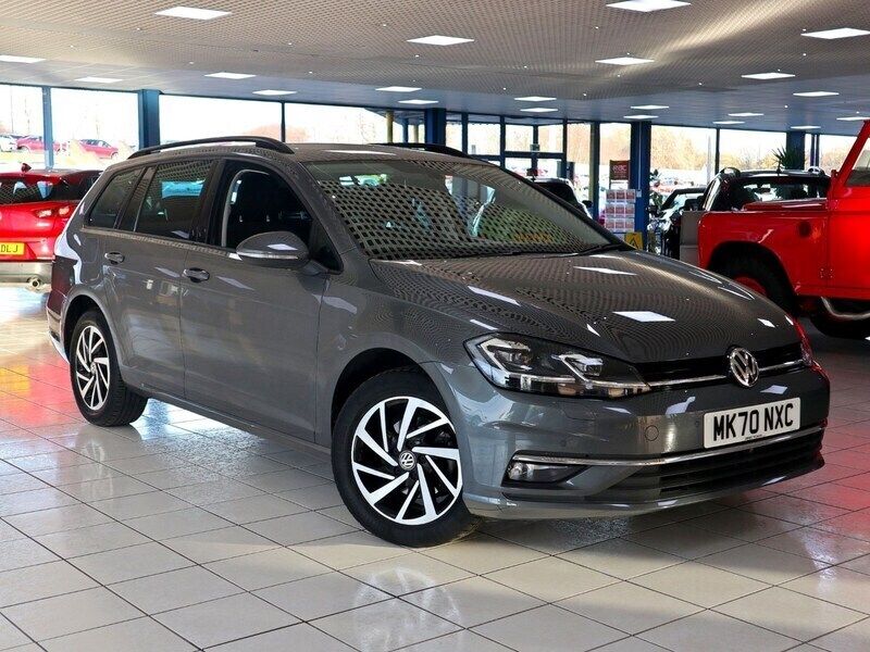 Grey Used 2020 VW Golf VII Edition Estate | £18,289 (Fair price) - Image 1/4