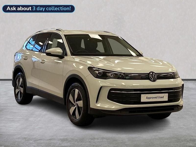 White Used 2025 VW Tiguan Match SUV | £31,941 (Expensive) - Image 1/4