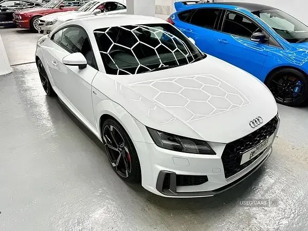 Used Audi TT S-Line 245 HP (180 kW) 2019 White Coupe