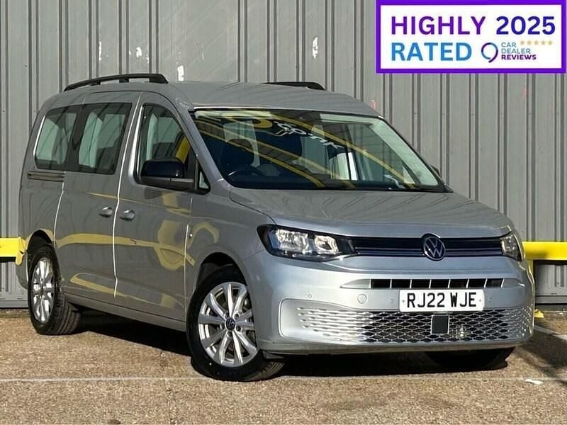Used VW Caddy Maxi Life 122 HP (89 kW) 2022 Silver MPV
