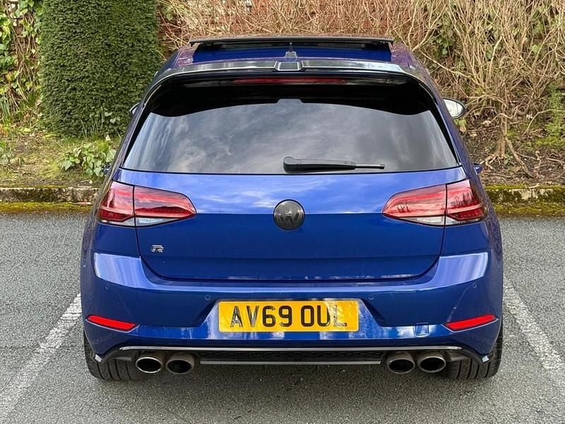 Used VW Golf VII R 300 HP (220 kW) 2019 Blue Hatchback