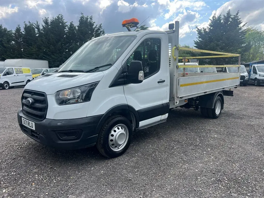 Used Ford Transit 130 HP (95 kW) 2021 White Van