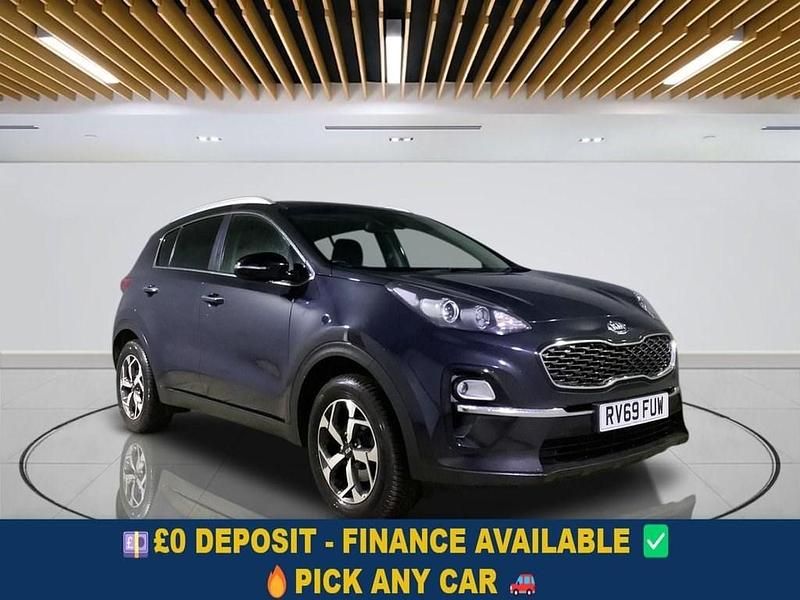 Black Used 2019 Kia Sportage 2 SUV | £11,549 (Fair price) - Image 1/4