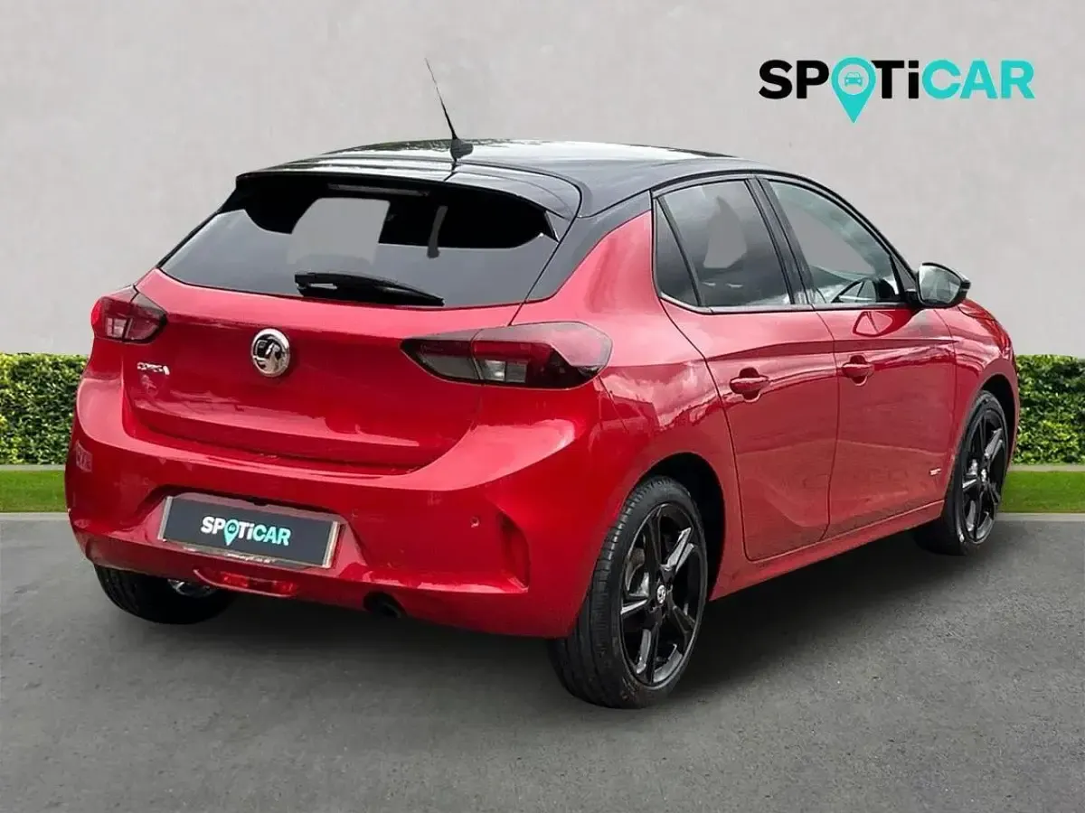 Used Vauxhall Corsa 74 HP (54 kW) 2021 Red Hatchback