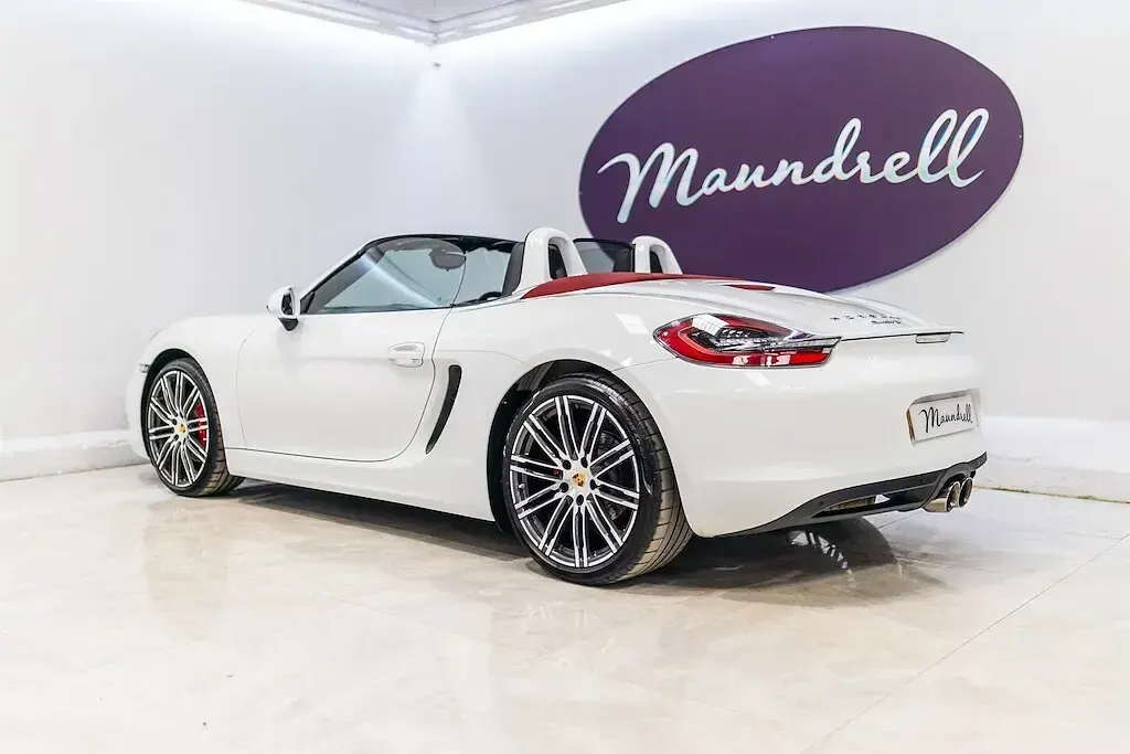 Used Porsche Boxster 2015 White Cabriolet