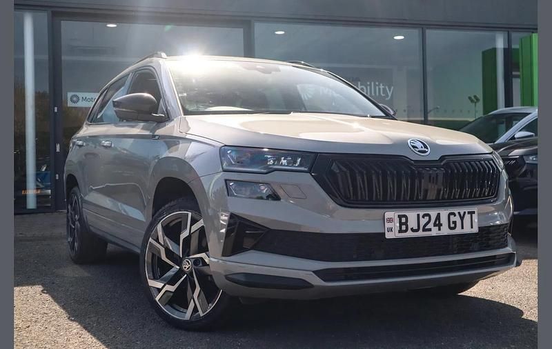 Used Skoda Karoq SportLine 150 HP (110 kW) 2024 Grey SUV