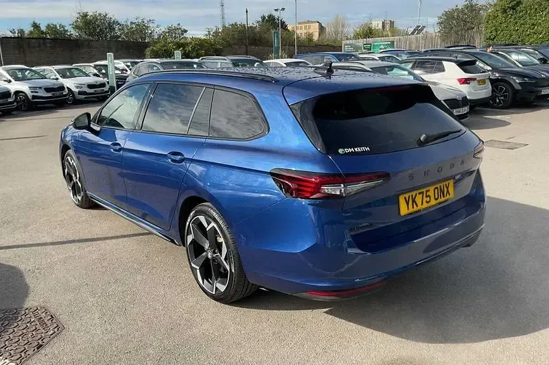 Used Skoda Superb SportLine 2025 Blue Estate