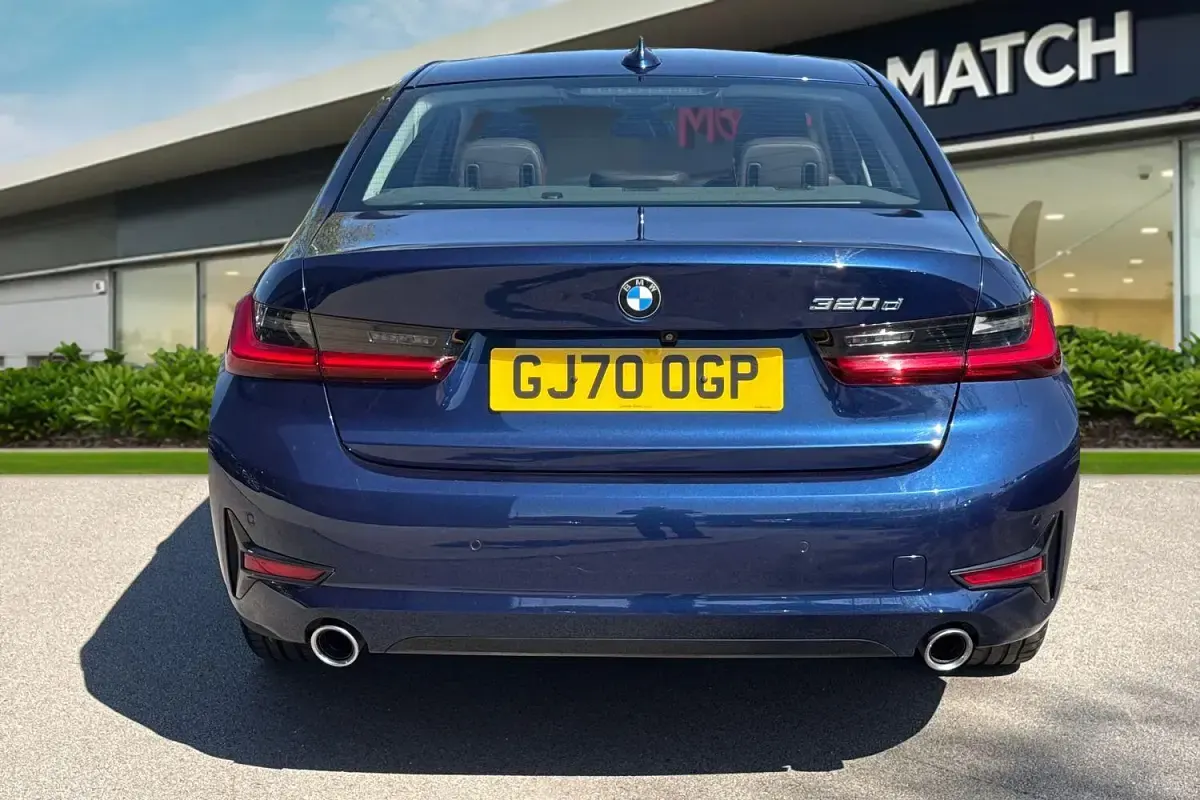 Used BMW 320 Sport Line 2020 Blue Sedan