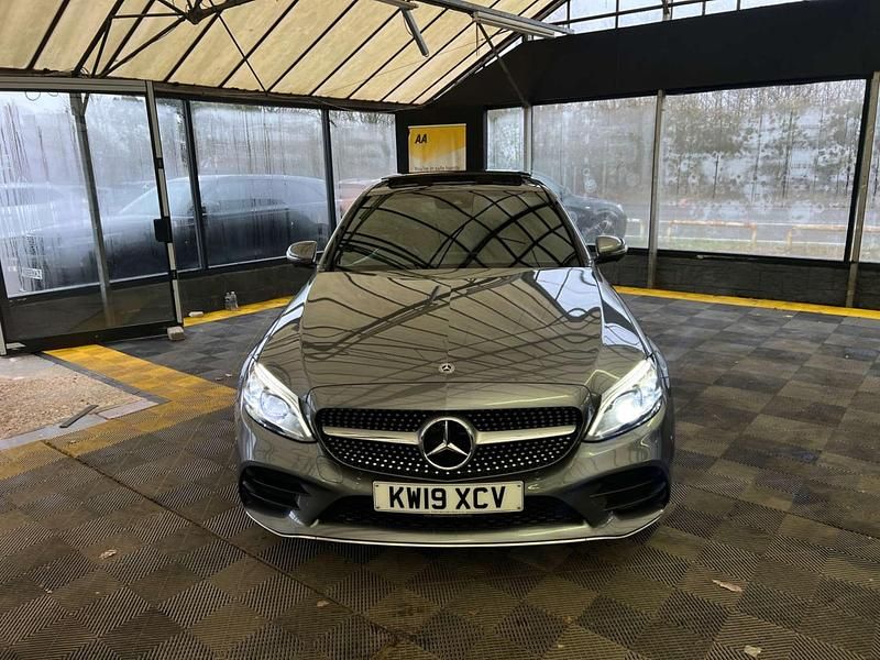 Used Mercedes C220 AMG Line Premium Plus 2019 Grey Sedan