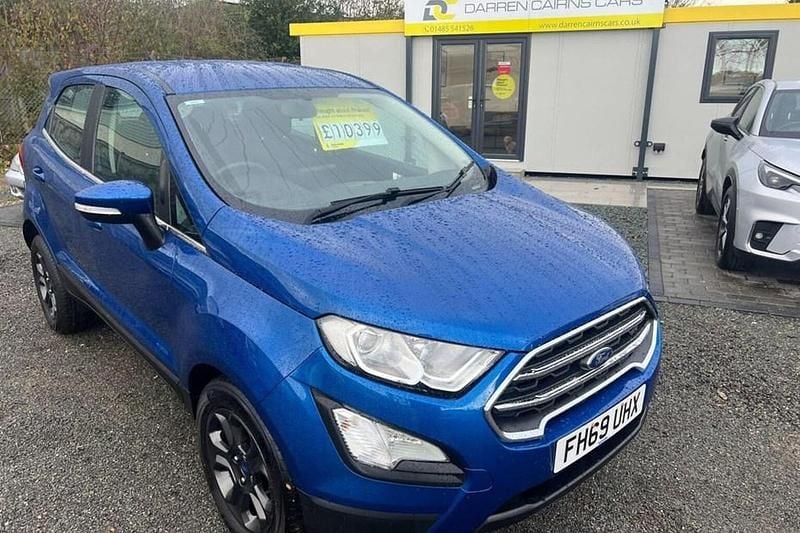 Used Ford Ecosport Zetec 125 HP (91 kW) 2020 Blue SUV