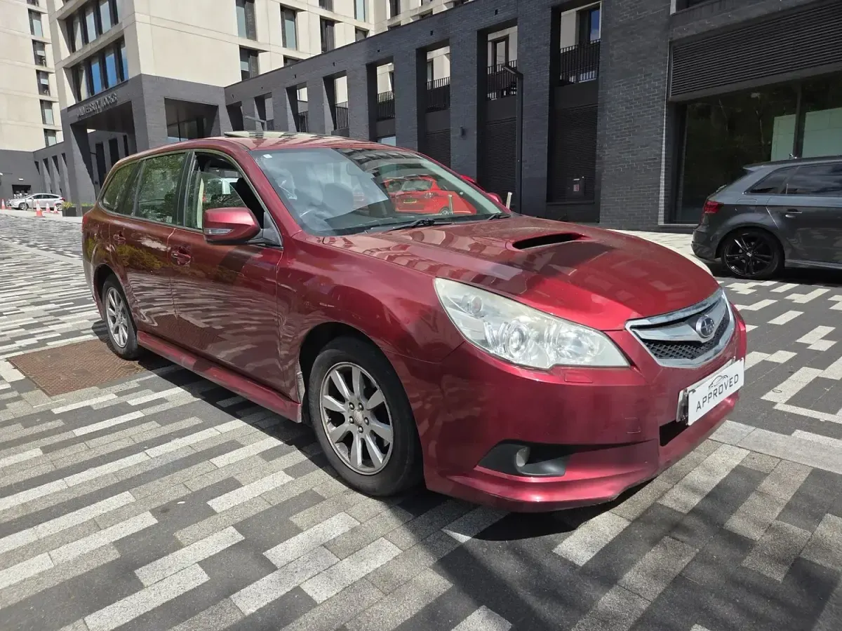 Used Subaru Legacy 2010 Red Estate