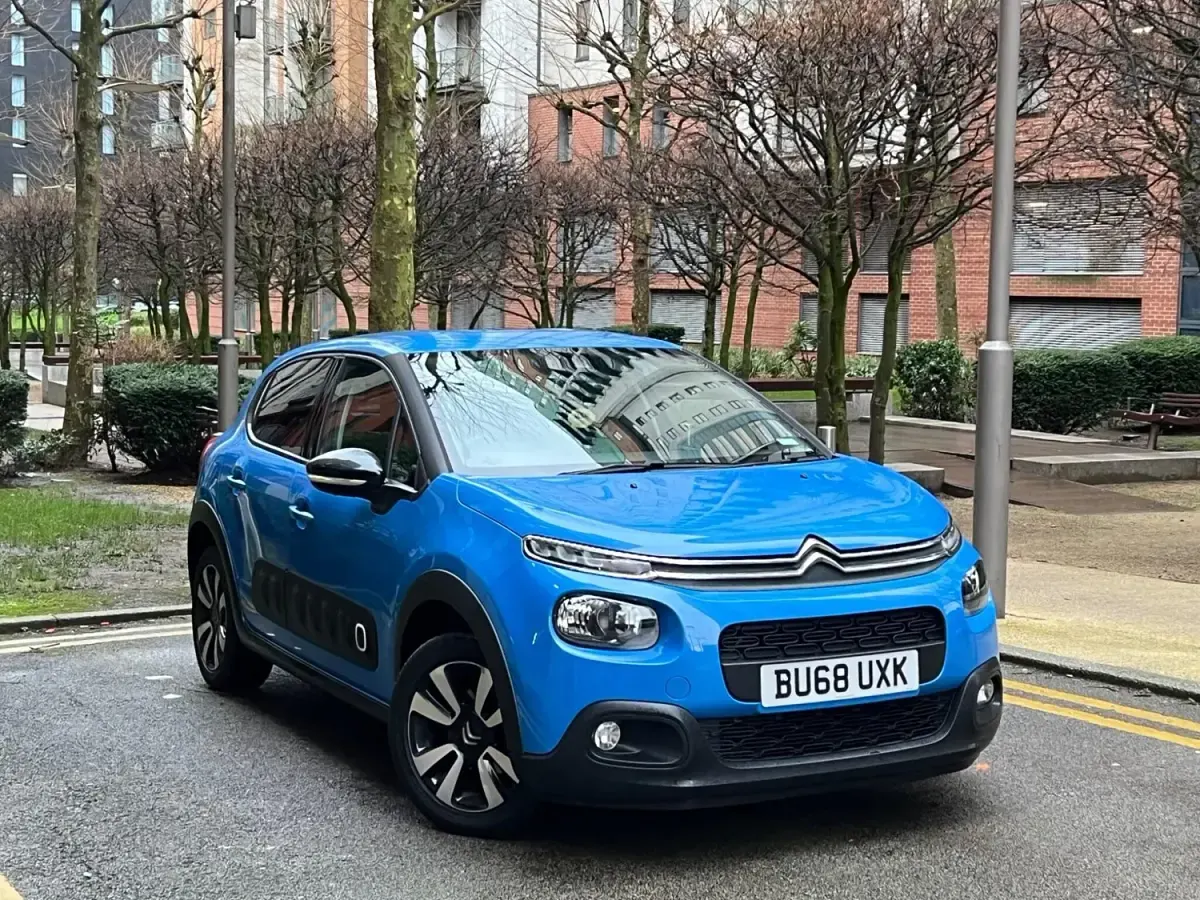 Begagnad Citroën C3 Flair 2018 Blå Halvkombi