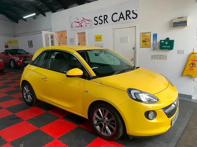Used Vauxhall Adam Jam 70 HP (51 kW) 2014 Yellow Hatchback
