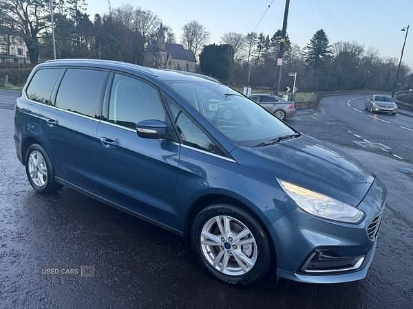 Used Ford Galaxy Titanium 150 HP (110 kW) 2020 Blue MPV