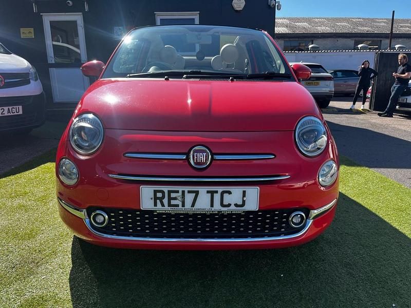 Usado Fiat 500 Lounge 69 HP (50 kW) 2017 Rosa Cabrios