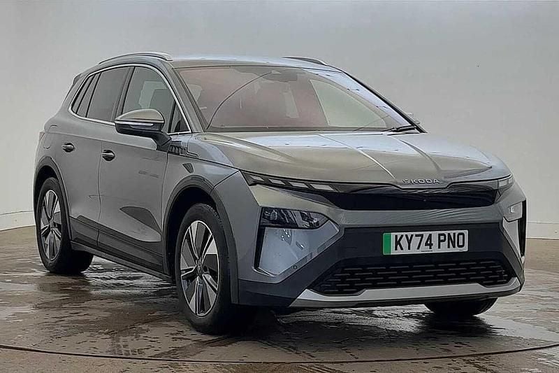 Graphite grey metallic Used 2025 Skoda Elroq SUV | £31,900 (Fair price) - Image 1/4