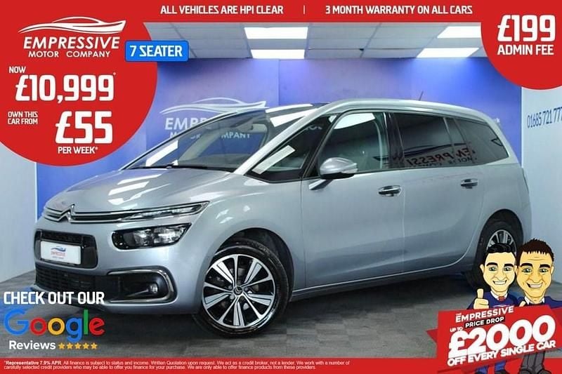 Grey Used 2017 Citroën Grand C4 Picasso Flair MPV | £10,999 (Fair price) - Image 1/4