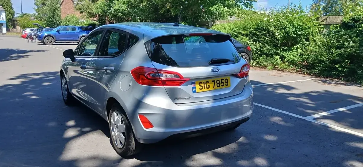 Used Ford Fiesta Style 85 HP (62 kW) 2018 Silver Hatchback