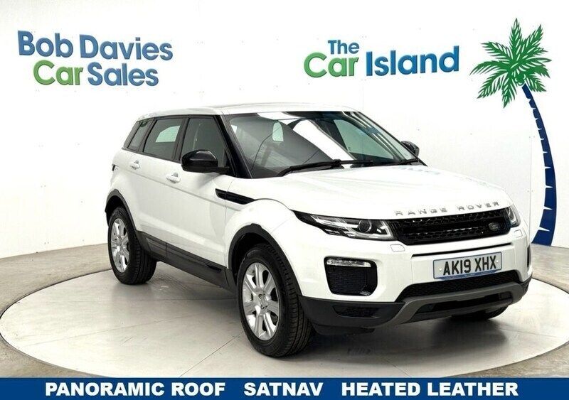 White Used 2019 Land Rover Range Rover evoque SE SUV | £14,750 (Super price) - Image 1/4