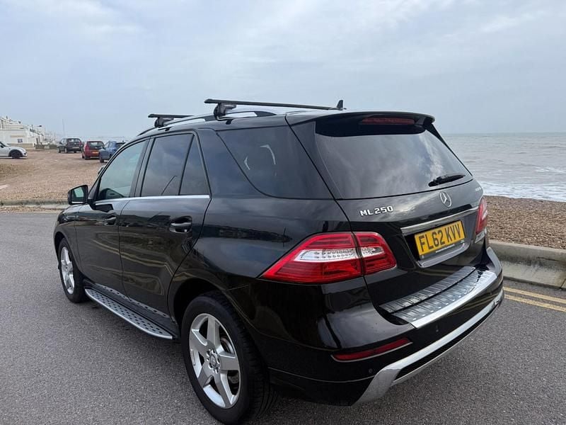 Used Mercedes ML250 204 HP (150 kW) 2012 Black SUV
