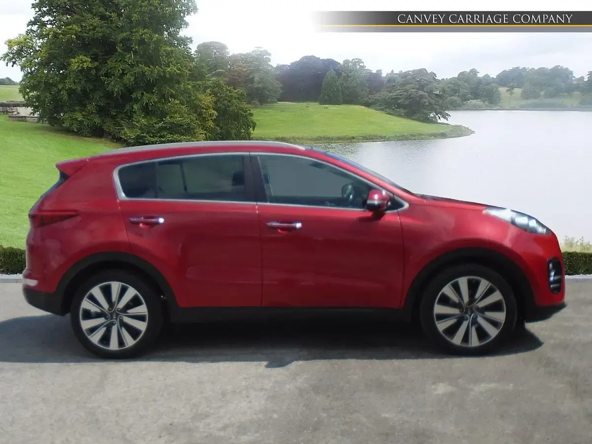 Used Kia Sportage 114 HP (83 kW) 2018 Red SUV