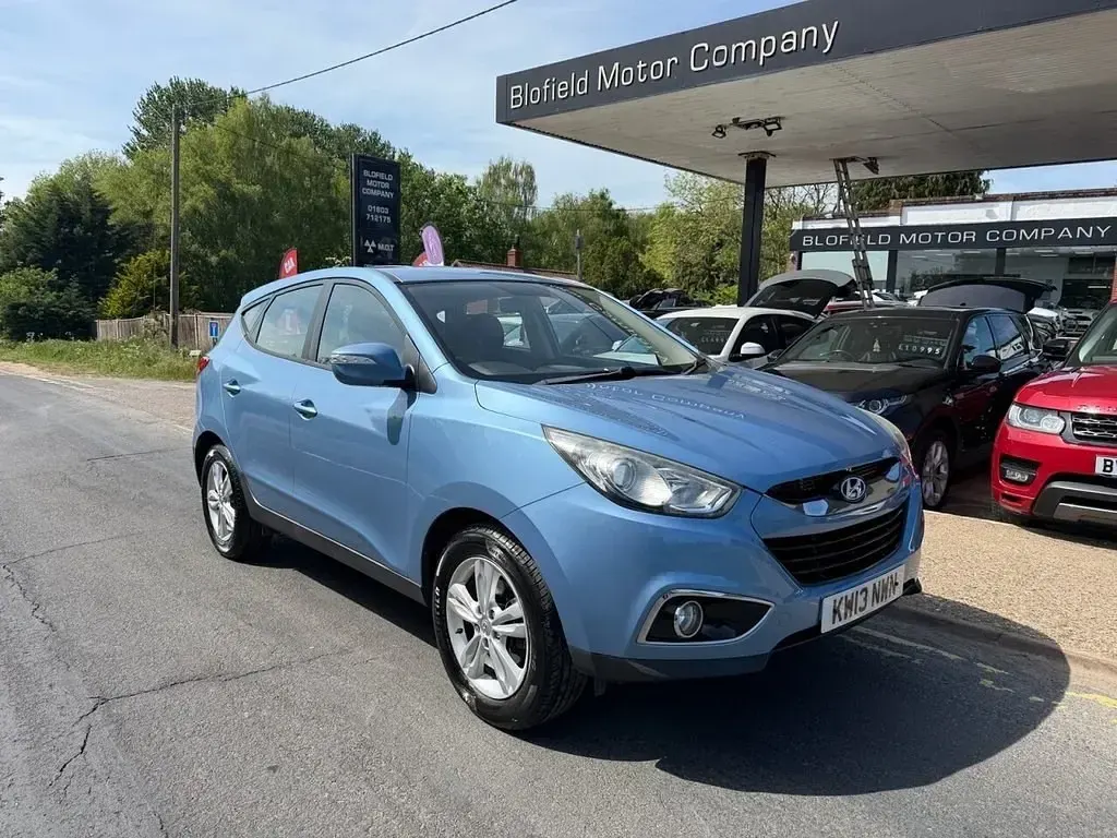 Usado Hyundai ix35 Style 135 CV (99 kW) 2013 Azul SUV