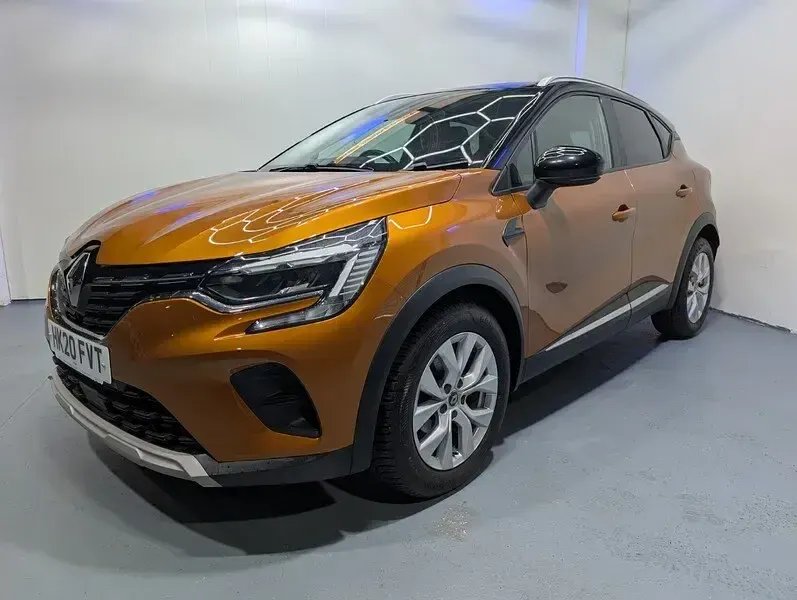 Used Renault Captur Iconic 2020 Orange/black SUV