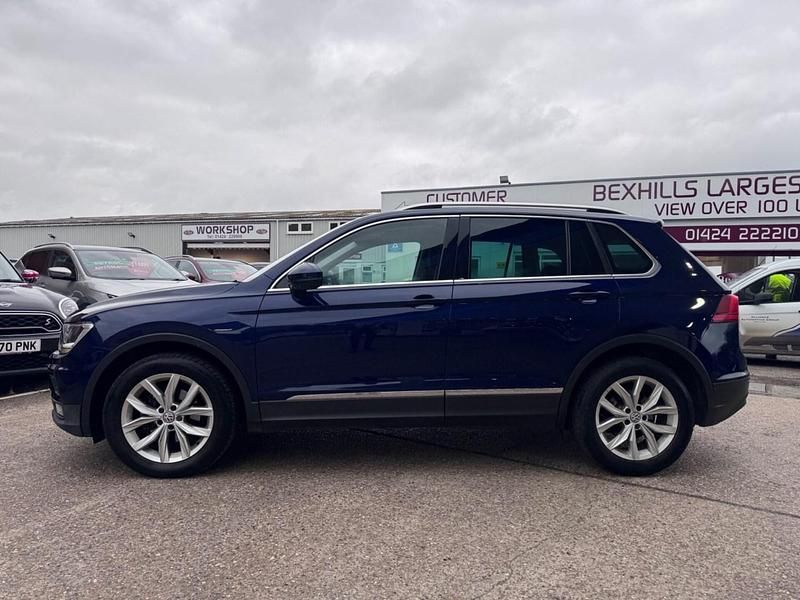 Used VW Tiguan SE 150 HP (110 kW) 2018 Blue SUV
