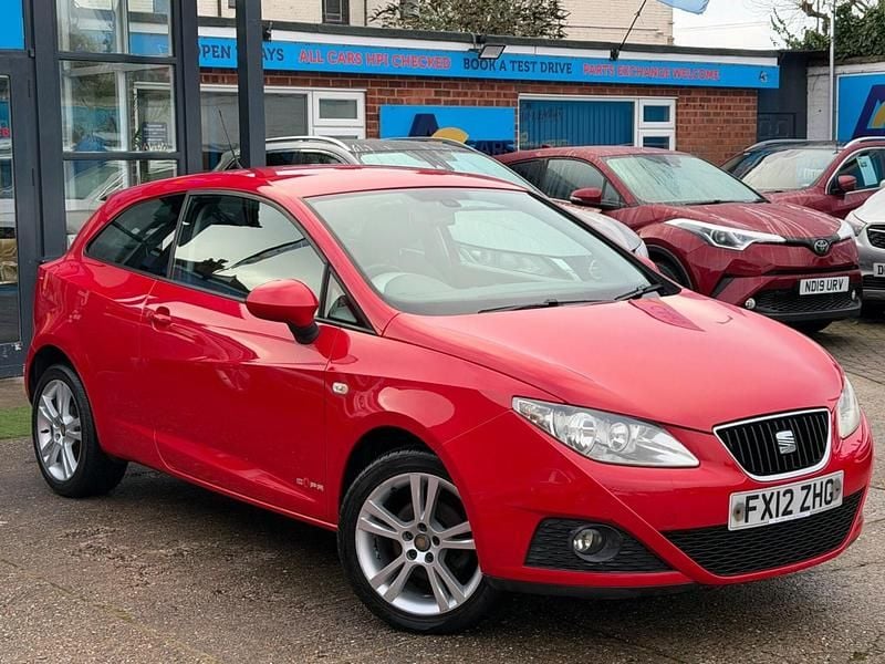 Red Used 2012 Seat Ibiza Copa Hatchback | £3,280 (Fair price) - Image 1/4