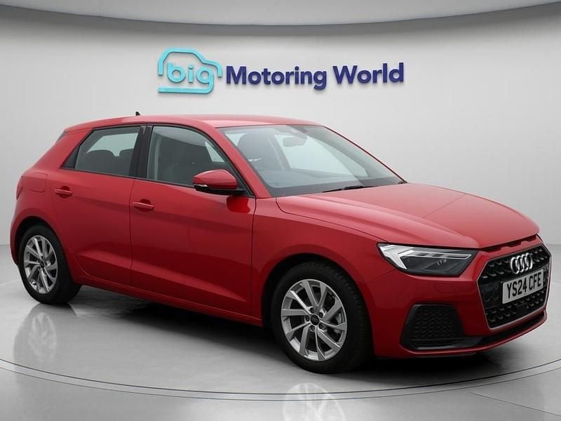Red Used 2024 Audi A1 Sportback Sport Hatchback | £20,100 (Fair price) - Image 1/4