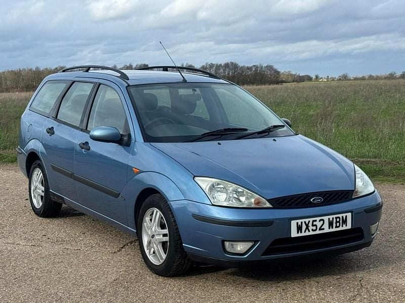 Used Ford Focus Zetec 2002 Blue Estate