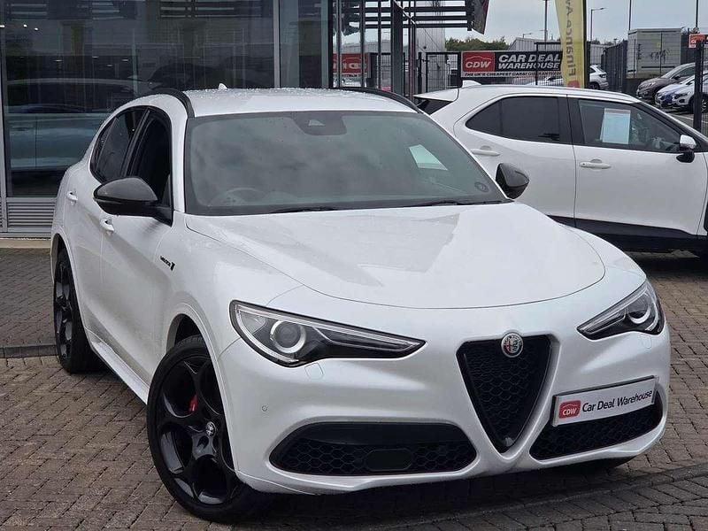 White Used 2021 Alfa Romeo Stelvio Ti SUV | £27,998 (Fair price) - Image 1/3