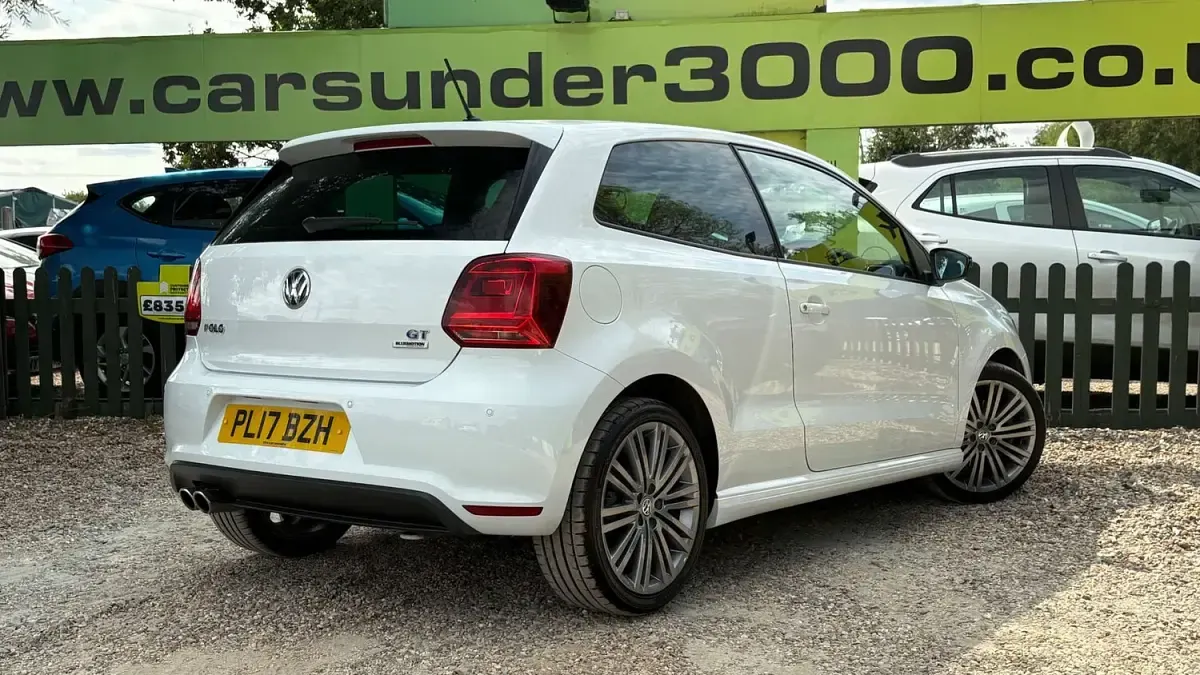 Used VW Polo BlueGT 150 HP (110 kW) 2017 White Hatchback