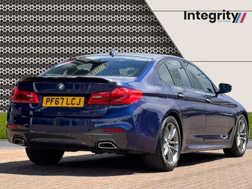 Used BMW 520 M Sport 2018 Blue Sedan