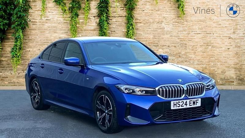 Blue Used 2024 BMW 320 M Sport | £32,495 (Fair price) - Image 1/4