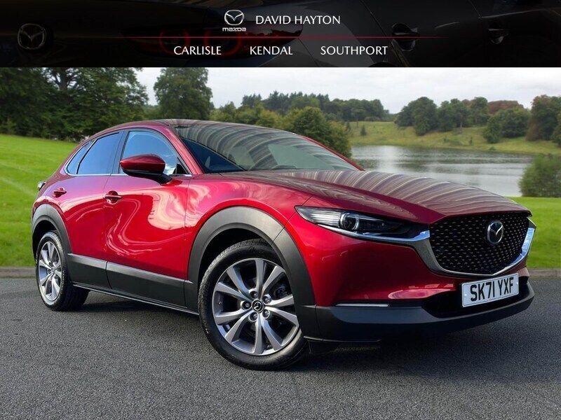Red Used 2021 Mazda CX-30 Inclusive SUV | £17,438 (A bit pricey) - Image 1/4
