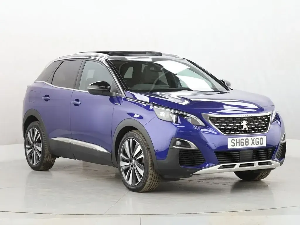 Used Peugeot 3008 Premium 130 HP (95 kW) 2019 Blue SUV