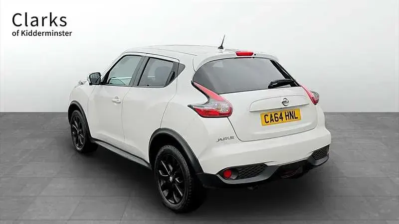 Used Nissan Juke S 115 HP (84 kW) 2014 White SUV