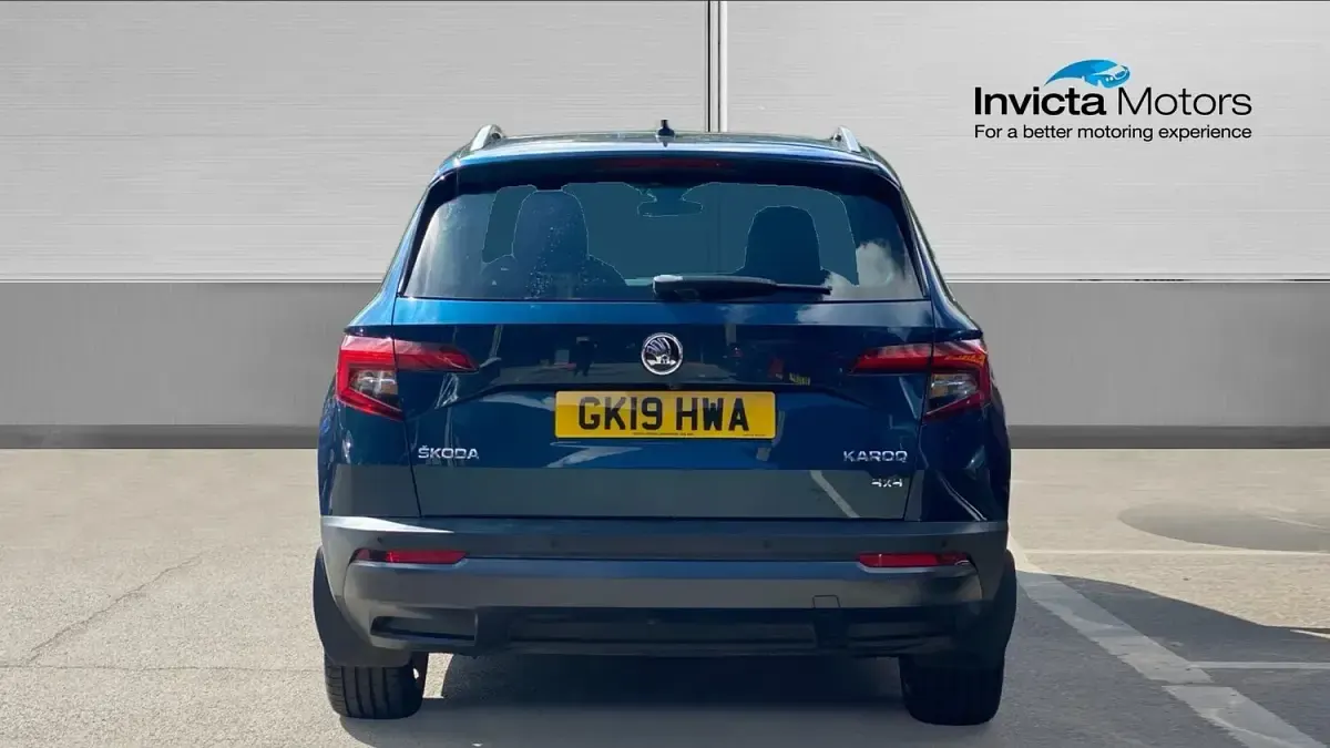 Used Skoda Karoq 150 HP (110 kW) 2019 Blue SUV