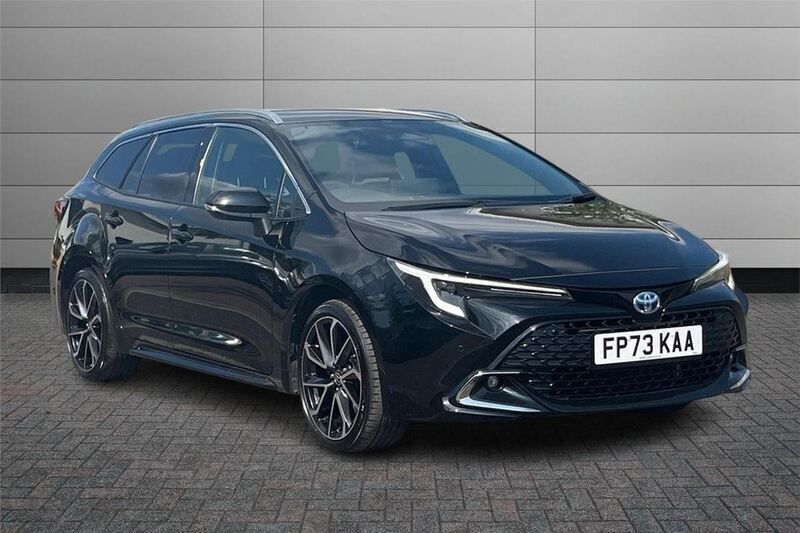 Black Used 2023 Toyota Corolla Sport Estate | £26,750 (A bit pricey) - Image 1/3