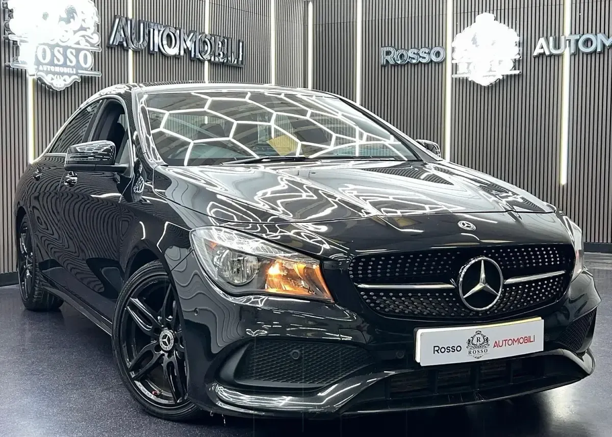 Used Mercedes CLA180 AMG line 2018 Black Sedan