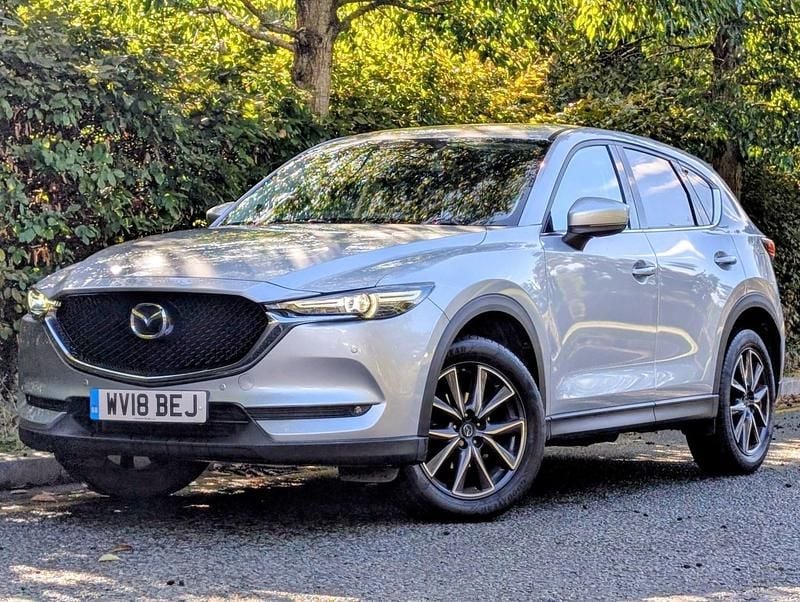 Silver Used 2018 Mazda CX-5 Inclusive SUV | £13,800 (Fair price) - Image 1/4