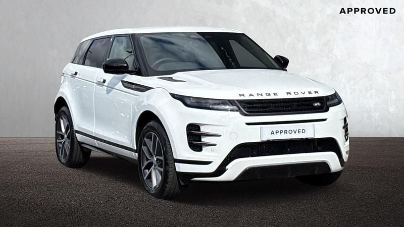White Used 2025 Land Rover Range Rover evoque SE Dynamic SUV | £37,990 (A bit pricey) - Image 1/4