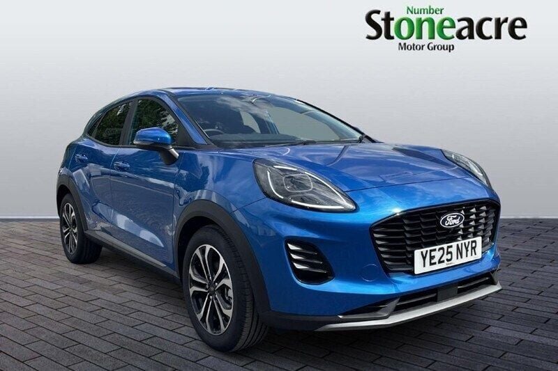 Blue New 2025 Ford Puma Titanium SUV | £23,990 (Super price) - Image 1/1