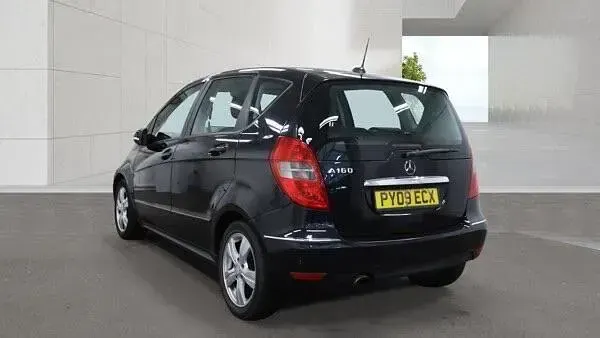 Begagnad Mercedes A160 Avantgarde 2009 Svart Halvkombi