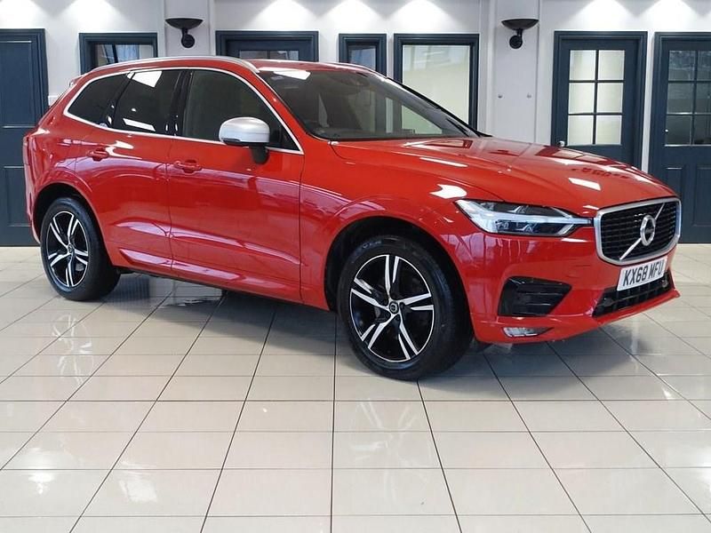 Red Used 2018 Volvo XC60 R-Design SUV | £19,370 (Fair price) - Image 1/4