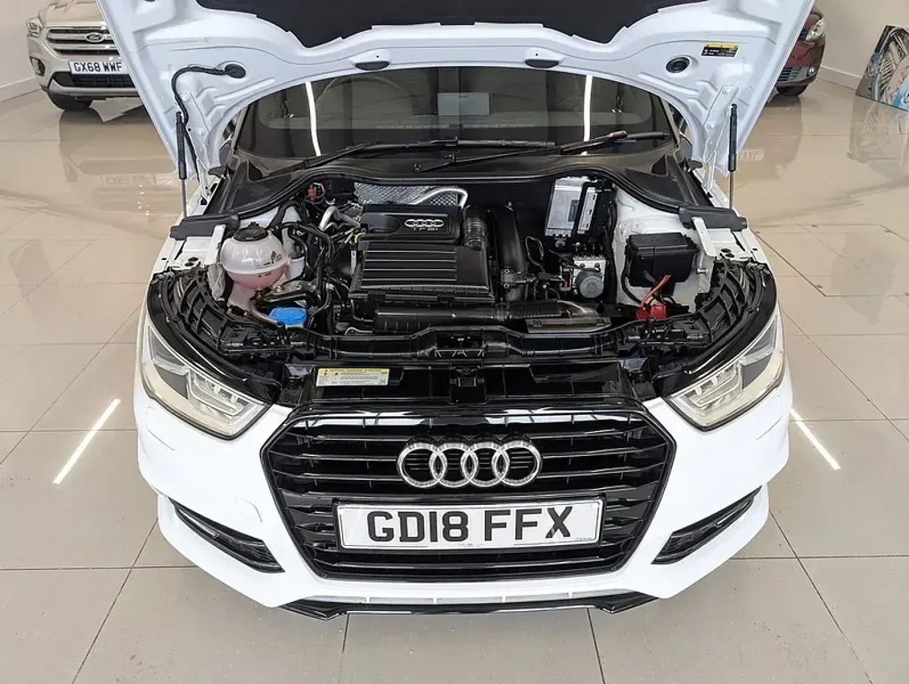 Used Audi A1 Black Edition 2018 White Hatchback
