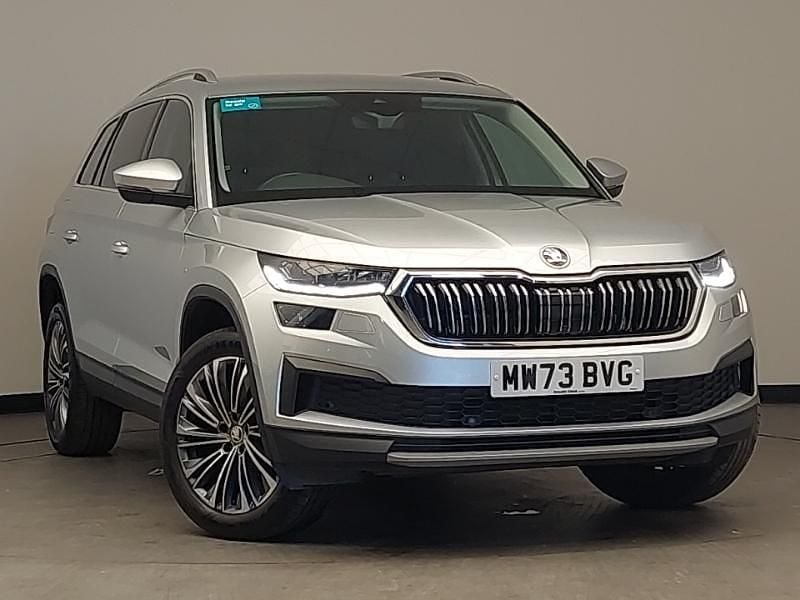 Used Skoda Kodiaq SE L Executive 150 HP (110 kW) 2023 Silver SUV
