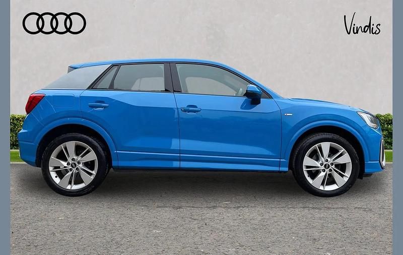 Used Audi Q2 S-Line 147 HP (108 kW) 2021 Blue SUV