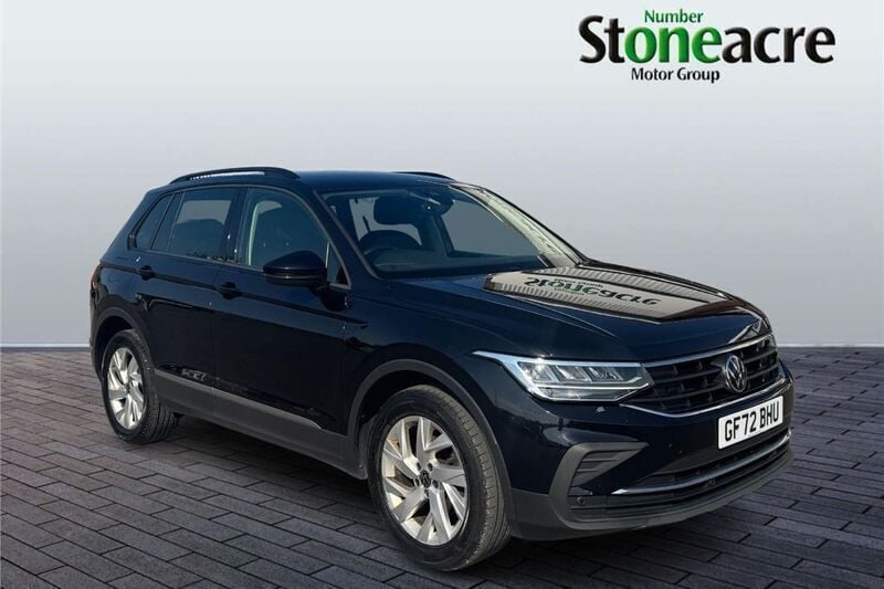 Black Used 2022 VW Tiguan Life SUV | £16,999 (Super price) - Image 1/4